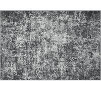 Arvella Rug Tapis Doux à Poils Ras Lavable pour Salon, Chambre et Salle à Manger, avec Dessous Antidérapant, idéal pour Cuisine et Terrasse Abstract Gray 80x120cm