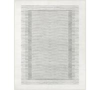 Arvella Rug Tapis Doux à Poils Ras Lavable pour Salon, Chambre et Salle à Manger, avec Dessous Antidérapant, idéal pour Cuisine et Terrasse Gris Moderne 80x120cm