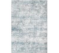 Arvella Rug Tapis Doux à Poils Ras Lavable pour Salon, Chambre et Salle à Manger, avec Dessous Antidérapant, idéal pour Cuisine et Terrasse Modern Abstract Blue 80x120cm