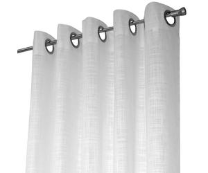 Arvidssons Textil Rideau à oeillets métalliques Norrsken blanc