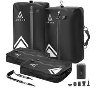 Arxus Sac Sous Vide Voyage, Étanche IP67 Cubes de Rangement Compression Réutilisables pour Vêtements avec Bandoulière Sacs Gain de Place pour Valise Bagage Sac à Dos