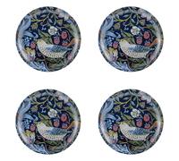 Åry Home Dessous de verre Strawberry Thief Lot de 4 Ø 11 cm
