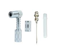 ARYIMYDP 3 Pièces Embout 90° pour Pistolet à Graisse, Embout Graisseur Professionnel pour Espaces Restreints et Maintenance Industrielle, Compatible avec Pistoles à Graisse Standard pour Automobiles