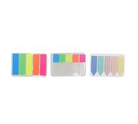 Arythia 15 Packs Marque-Pages Adhésifs, Drapeaux Adhésifs Transparents pour Livres, Onglets d'Indexation 5 Couleurs Iridescentes, Index Marqueurs de Page, pour Bureau École