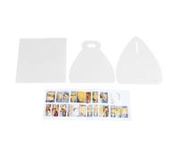 Arythia 3 Gabarits Boîte Cadeau, Pochoir Fabrication Boîte Réutilisable en PET, Patron DIY pour Création Emballage Cadeau, Kit Artisanat pour Carton et Bijoux (Large 12 Inch)