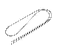Arythia 5 M Spirale De Protection Tuyau Frein, Gaine Ressort pour Durite en Acier Inoxydable, Manchon De Protection De Câble en Acier pour Conduite (THM4)
