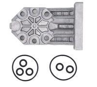 Arythia Boîtier de Pompe pour Fendeuse de Bûches, Support de Pompe Hydraulique en Alliage d'Aluminium, Pièce de Rechange pour Fendeuse Électrique FM8 FM10 FM16