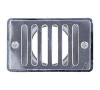Arythia Bonde De Piscine 2 Pouces, Grille De Vidange Piscine en INOX, Sortie d'eau Anti-Blocage pour Filtration Spa Et Système Trop-Plein