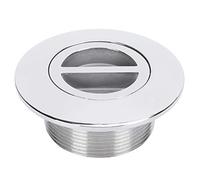 Arythia Bonde De Piscine en Acier Inoxydable, Raccord Fileté G2 Sortie D'aspiration, Bouchon Piscine Robuste, Pièce De Rechange Haute Résistance pour Filtration
