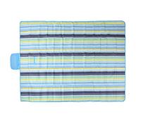 Arythia Grande Nappe de Pique-Nique 145x200 cm, Couverture de Pique-Nique Imperméable et Anti-Sable, Tapis de Plage et Couverture Extérieure Pliable pour Camping (Striped)