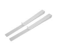 Arythia Lot de 2 Pince pour Partitions, Porte-Page pour Livre de Musique en Acrylique Transparent, Accessoire Pupitre Durable pour Piano et Lecture