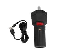 Arythia Moteur de rôtissoire électrique, 16 kg, moteur pour barbecue avec alimentation USB 5 V, rechange pour brochettes automatiques, 3,5 tr/min, barbecue d'extérieur