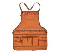 Arythia Tablier de travail en toile, équipement robuste pour homme avec poches, gilet d'atelier réglable, pour charpentier, jardin, artiste, pour jardinage, camping, barbecue
