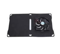 Arythia Ventilateur Solaire pour Serre 10 W, Extracteur d'air Solaire Portable, Aérateur Efficace en ABS pour Poulailler, Abri de Jardin et Nichoir