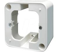 AS 20006 - Cadre de montage, simple, rond, blanc