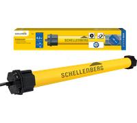 Schellenberg Moteur de volet roulant standard réglage mécanique de fin de course 10 Nm Maxi, moteur tubulaire pour arbre de 60 mm jusqu'à 4,2 m², 20610