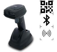 AS-3310 - Scanner de codes-barres 2D Kabelloser haut de gamme, Bluetooth, USB-KIT, noir