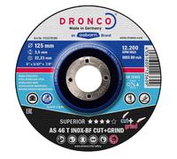 AS 46 T INOX Disque Cut+Grind Ø125 x 2,5 mm 22,23 mm