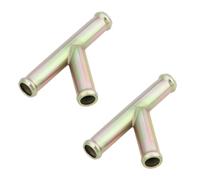AS Axis Spindleon 2 Raccords en Y pour Durite de Chauffage Adaptateur de Tuyau de Liquide de Refroidissement de 10 Mm Type Y