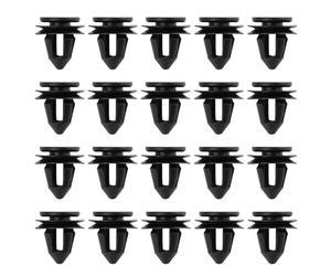 AS Axis Spindleon Lot de 20 clips de fixation pour panneau de porte 1K6837200B 1K6-837-200B Compatible avec VW Compatible avec garniture intérieure Golf