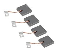 AS Axis Spindleon Lot de 4 Balais de Charbon pour Alternateur 12 V CC 25 X 6 X 22 Mm Compatible avec Bosch 1107014128 1107014140 Et BX1652