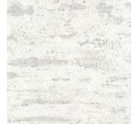 AS Creation Blanc/Gris 374152 Béton Mural Papier Brillant Industriel Texture