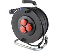 as - Schwabe as-Schwabe Enrouleur de câble de sécurité 230mm, 25m H05RR-F3G1,5 Quantité:1