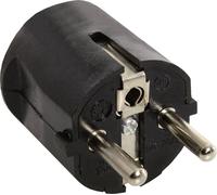 as - Schwabe Fiche électrique mâle avec Terre 45032 45032 230 V Noir IP20 1 pc(s)