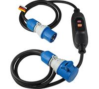 Rallonge CEI avec disjoncteur de protection PRCD IP44 - SCHWABE - 45224