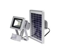 AS Schwabe 46978 Spot solaire avec détecteur de mouvements 10 W blanc neutre gris