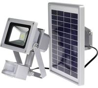 AS Schwabe 46978 Spot solaire avec détecteur de mouvements 10 W Couleur déclairage (ampoule LED): blanc neutre