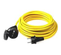 as - Schwabe 60356 Rallonge électrique 50m K35 ATN07 V3V3F 3G1,5, Jaune, IP44 Extérieur (Import Allemagne)