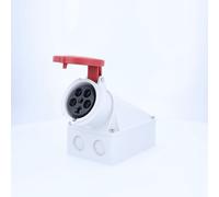 as-Schwabe 60434 Prise murale CEE 400 V/63 A, boîtier en polyamide 400 V/63 A ****