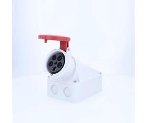 as-Schwabe 60434 Prise murale CEE 400 V/63 A, boîtier en polyamide 400 V/63 A ****