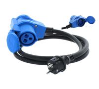 as-Schwabe 60483 as-Schwabe Camping Adapterleitung 1,5 m schwarz