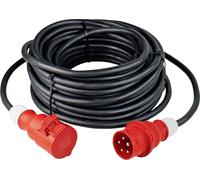 AS Schwabe 61031 alimentation Rallonge 32 A noir 10.00 m H07RN-F 5G 6 mm²