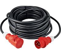 AS Schwabe 61360 alimentation Rallonge 16 A noir 5.00 m H07RN-F 5G 2,5 mm²