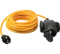 AS Schwabe 61459 Bâti de prises en caoutchouc plein Noir contact de protection 1 pce (61459)