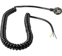 AS Schwabe 70424 alimentation Câble de raccordement noir 1 m