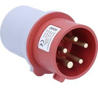 AS Schwabe Adaptateur de mesure prise de sécurité 4 mm - mâle CEE 16 A 5 pôles