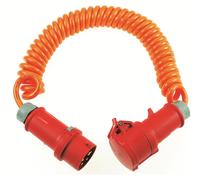 AS SCHWABE Baustellen-Spiralkabel CEE Orange (70416)