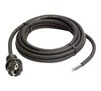 as - Schwabe Câble de raccordement en caoutchouc - H07RN-F 3G1.5, Noir, 4,5 m