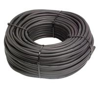 as - Schwabe Câble - fil - 50m H07RN-F 3G2,5 noir, asrcial, chantier, IP44, 10020