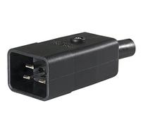 as - Schwabe Connectique pour appareils réfrigérants as - Schwabe 62084 mâle, Droit Nbr Total de pôles: 3 10 A Noir 1 pc(s)