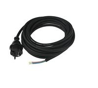 AS Schwabe Cordon d'alimentation 70552 5 m Fiche 2PT+T 230V/16A H07RNF 2 x 1,0 IP44 Noir