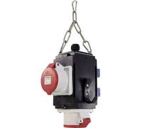 AS SCHWABE Cube énergie III à suspendre, IP44, avec 2 prises de protection 16A, 230V et 2 prises CEE 16A, 400V 5p (60735)