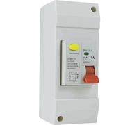 as - Schwabe Disjoncteur différentiel FI - 25 A, 30 mA, 2 pôles, type A - Pour caravane, caravane et camping-car - Disjoncteur différentiel à monter soi-même - IP44, 61565