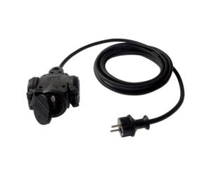 as - Schwabe Dreiwegekupplung avec câble 10 m H07RN-F 3 G 1,5 Quantité:1