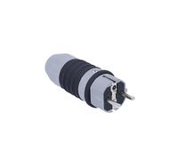 AS Schwabe 62301 Fiche électrique mâle avec terre 230 V gris, noir IP54