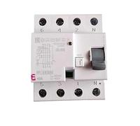 as - Schwabe ETI 62505 Disjoncteur différentiel 4 pôles, 40 A, 30 mA, 4 broches, courant d'erreur assigné 30 mA, résistance aux chocs > 5000 A, sécurité maximale 40 A, 4TE, type B